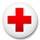 Red Cross Take a Class Button Icon